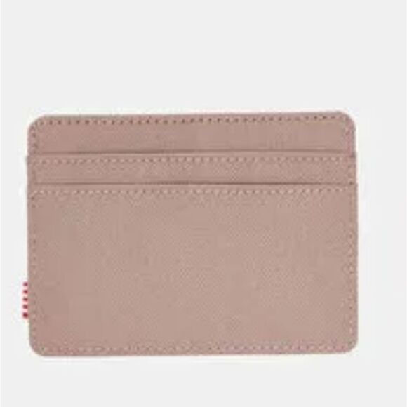 Herschel Supply Co. Charlie Cardholder Wallet- Ash Rose - Picture 3 of 6